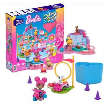 Barbie Mega Klocki Trening i pielęgnacja zwierząt